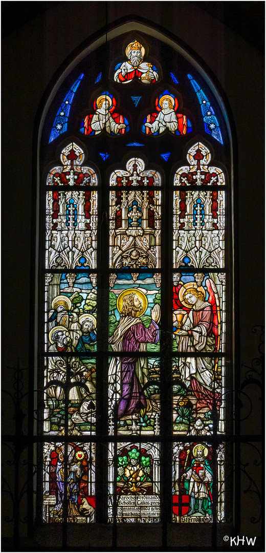 Fenster aus der Kirche St. Cyriakus, Krefeld-Hüls