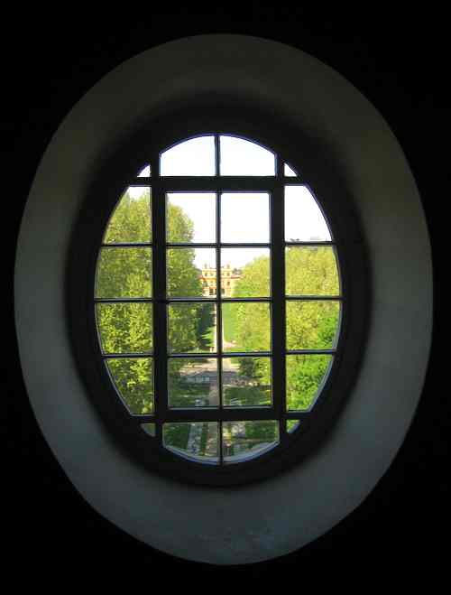 Fenster-Ausblick