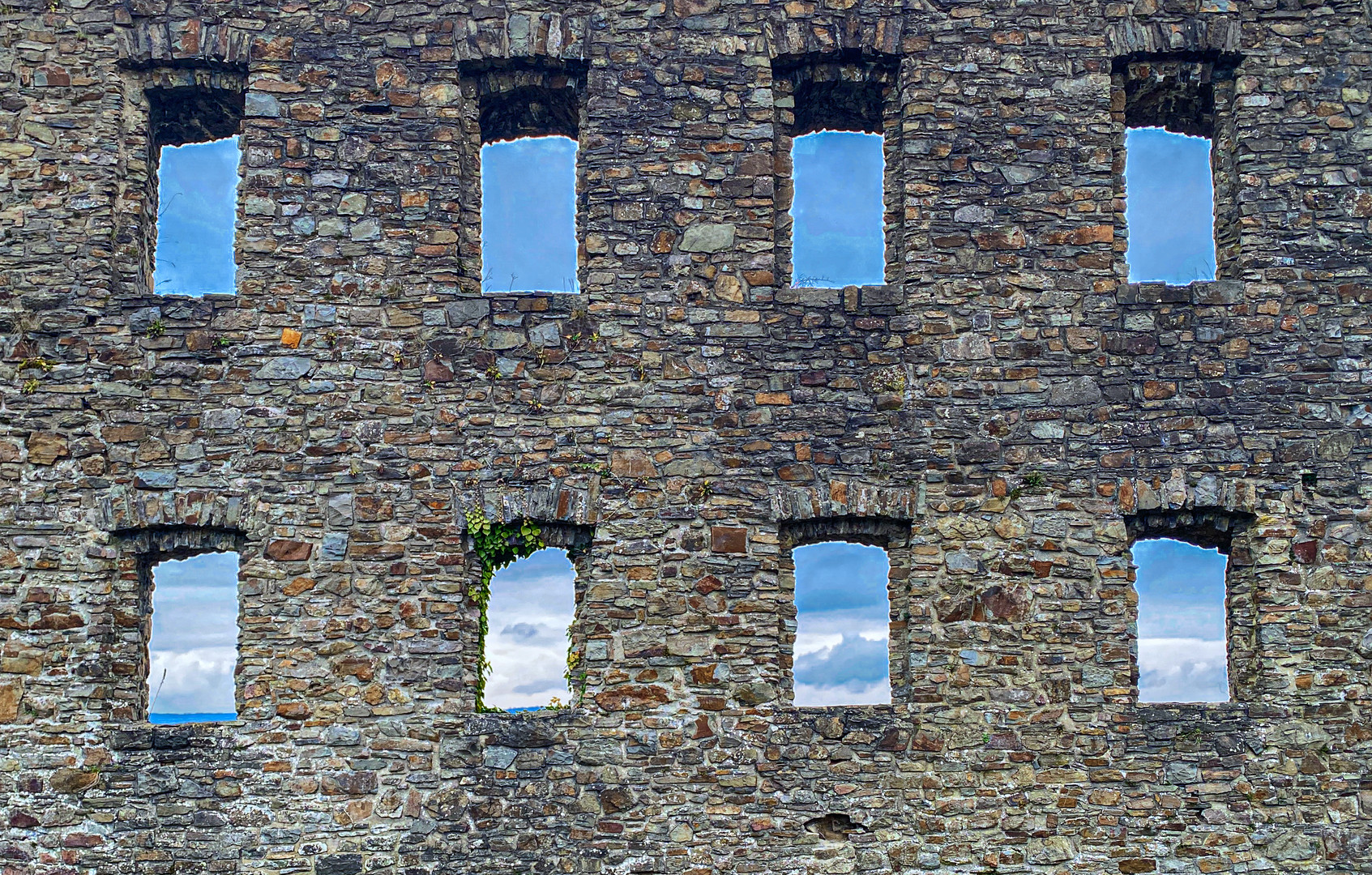 Fenster der Burg Windeck