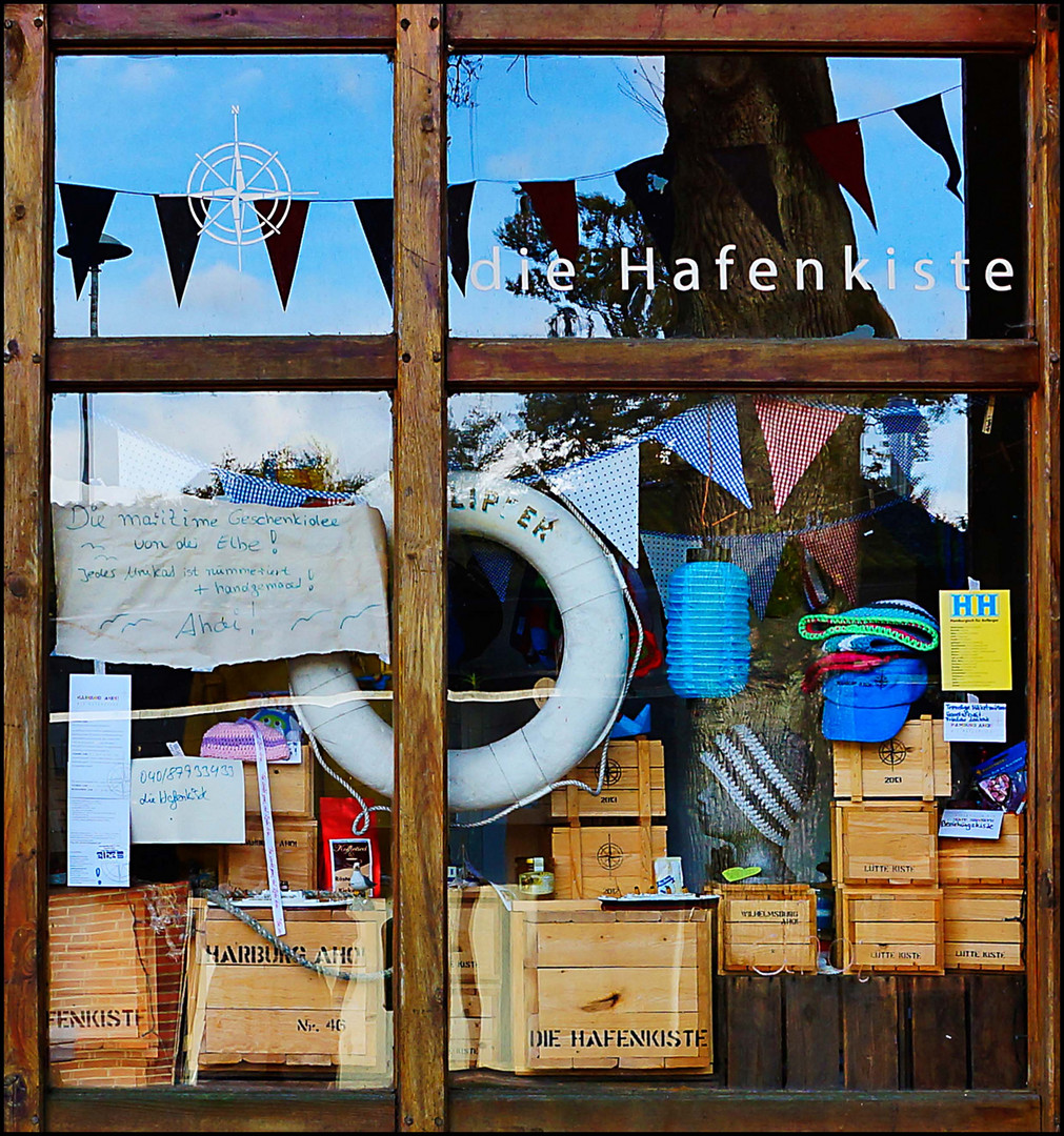 Fenster der Hafenkiste