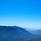 Fenster der Natur: Silhouette der Coast Mountains