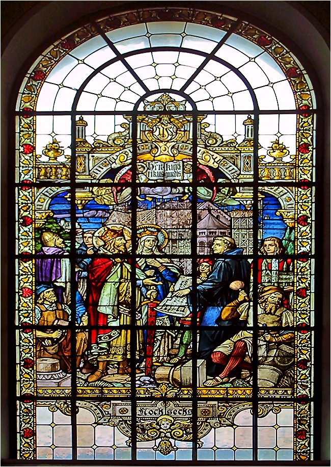 Fenster der Pfarrkirche Sankt Martinus in Haren (Ems)