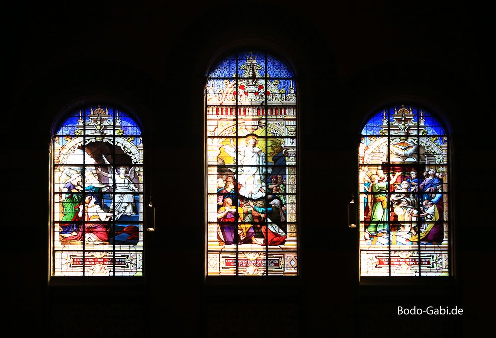 Fenster der Trinity Church Boston 