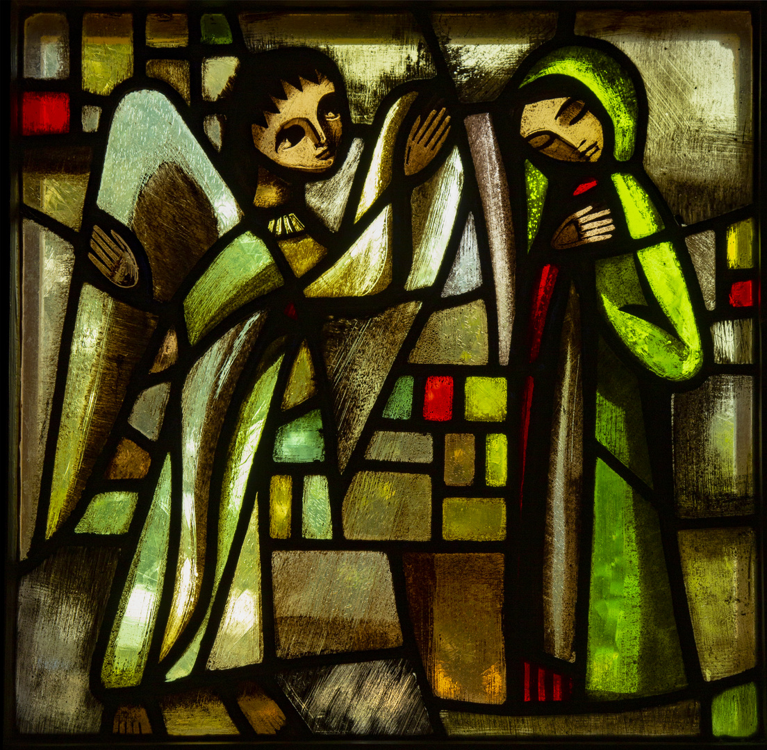 Fenster der Versöhnungskirche von Frère Éric