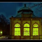 Fenster des Luitpoldbades in Bad Kissingen