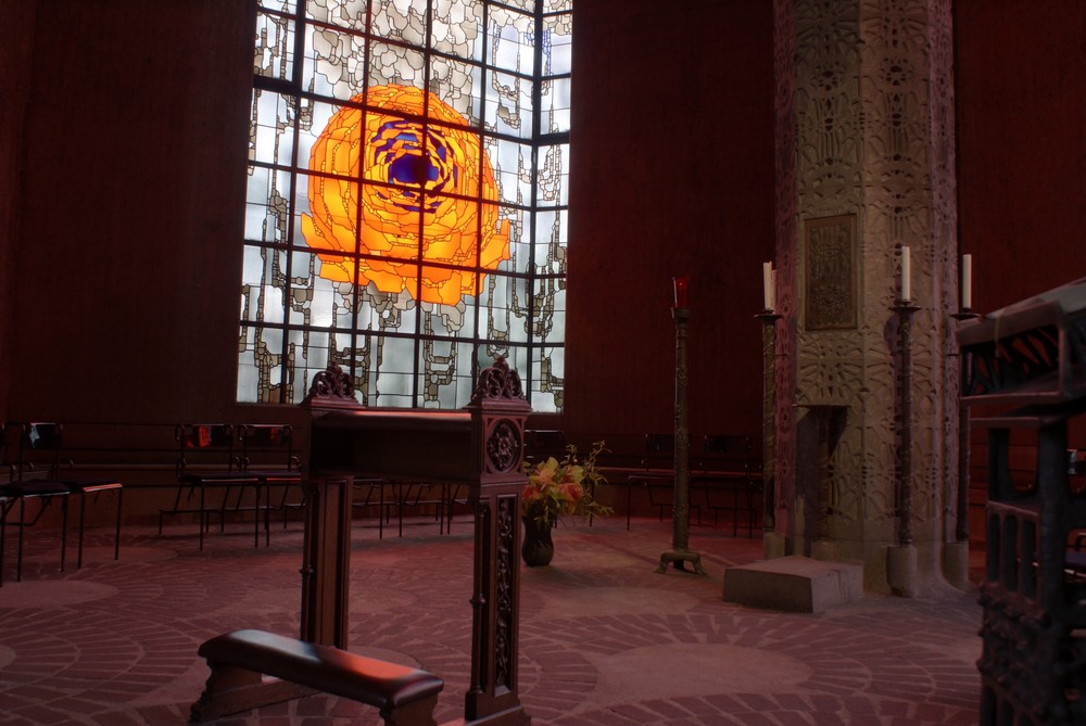 Fenster des Marien Dom in Velbert