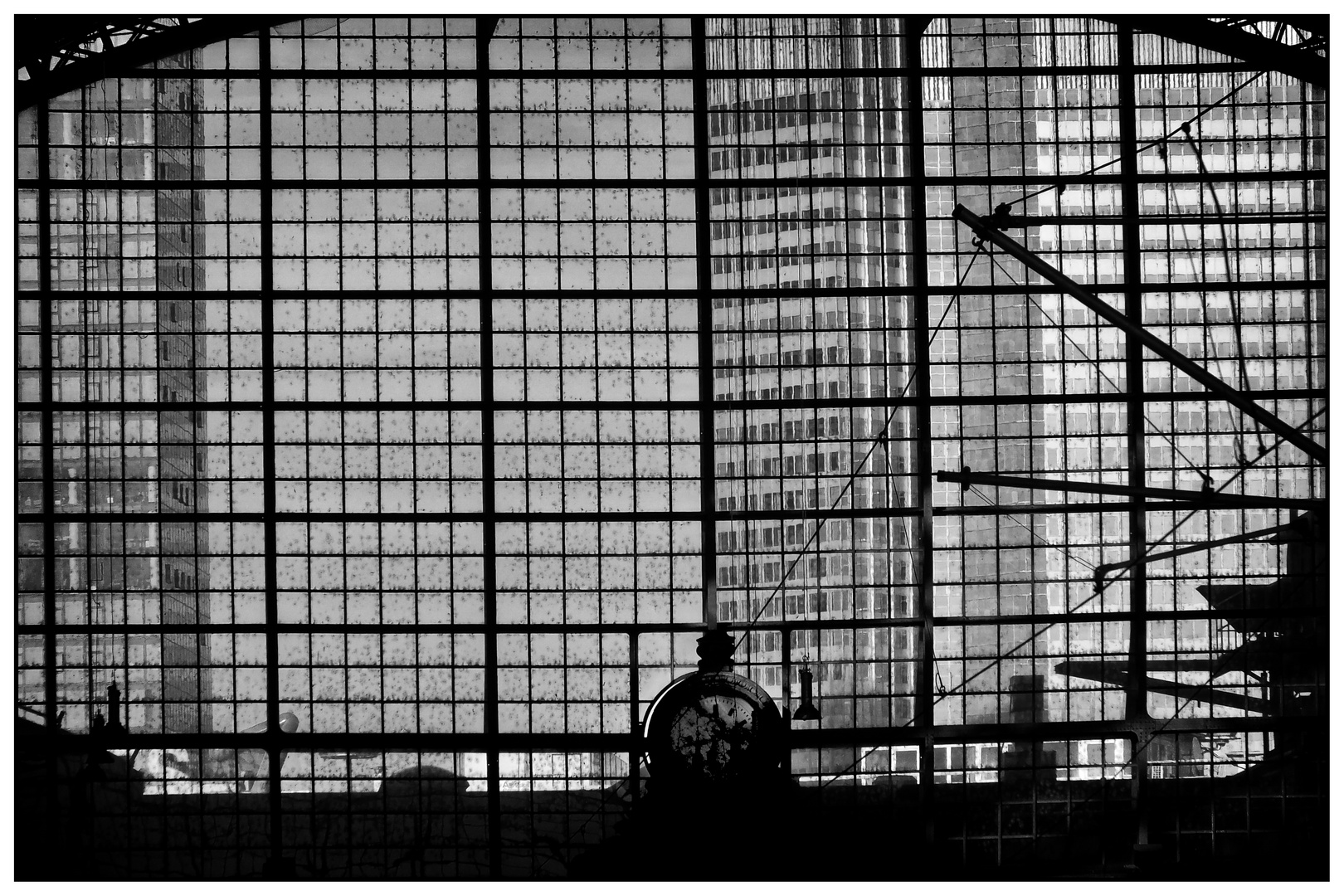 Fenster, Hauptbahnhof Frankfurt