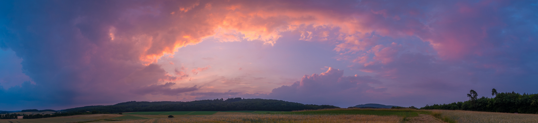 Fenster im Abendhimmel 3