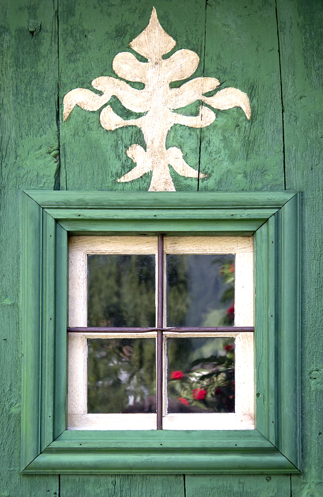 Fenster im Engadin