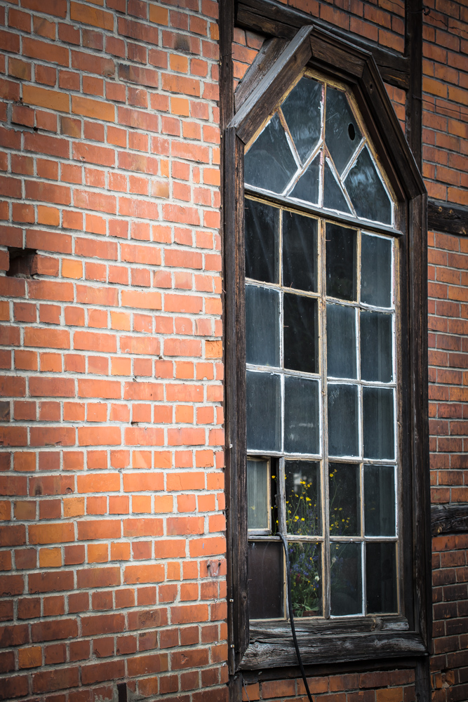 Fenster im Lokschuppen