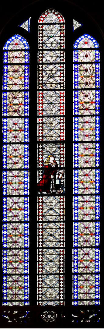 Fenster im Münster in Bad Doberan