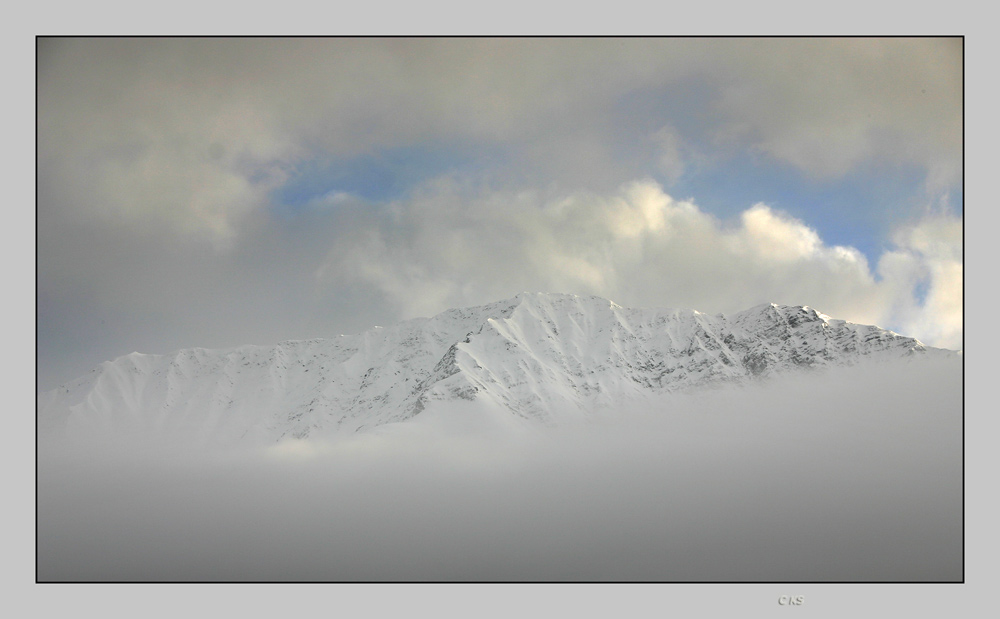 Fenster im Nebel