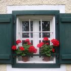 Fenster im österreichischen Alpenvorland Tennengau