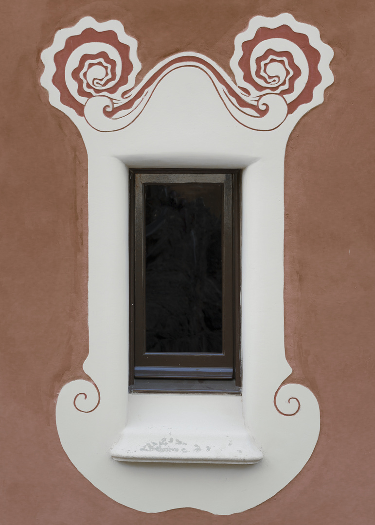 Fenster im Park Güell