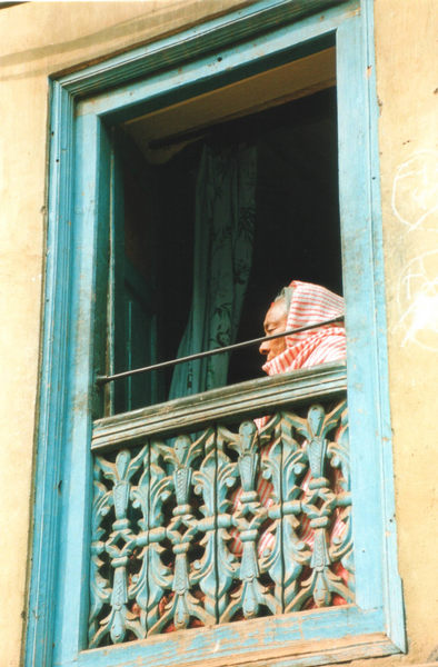 Fenster in Bhaktapur
