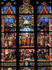 Fenster in der Cathédrale St Pierre, Vannes