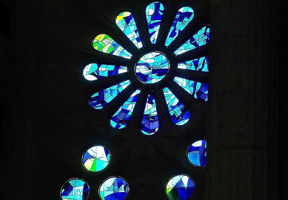 Fenster in der Familia Sagrada.....