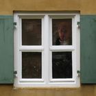 Fenster in der Fuggerei Augsburg