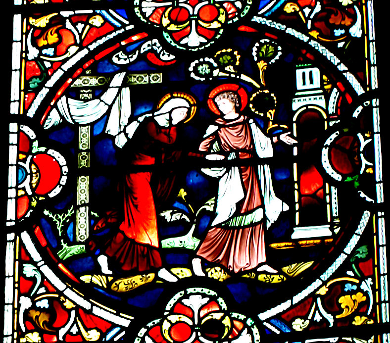 Fenster in der Kathedrale von Salisbury