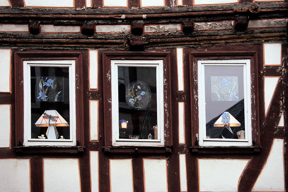 Fenster in der Limburger Altstadt