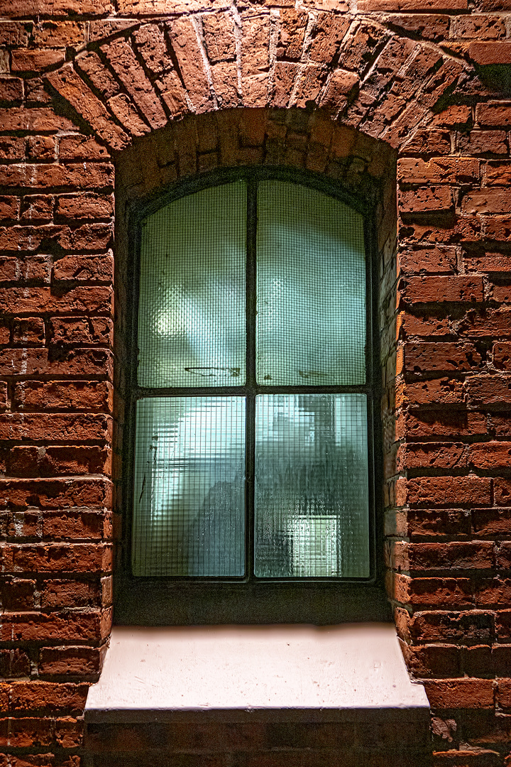 Fenster in der Speicherstadt