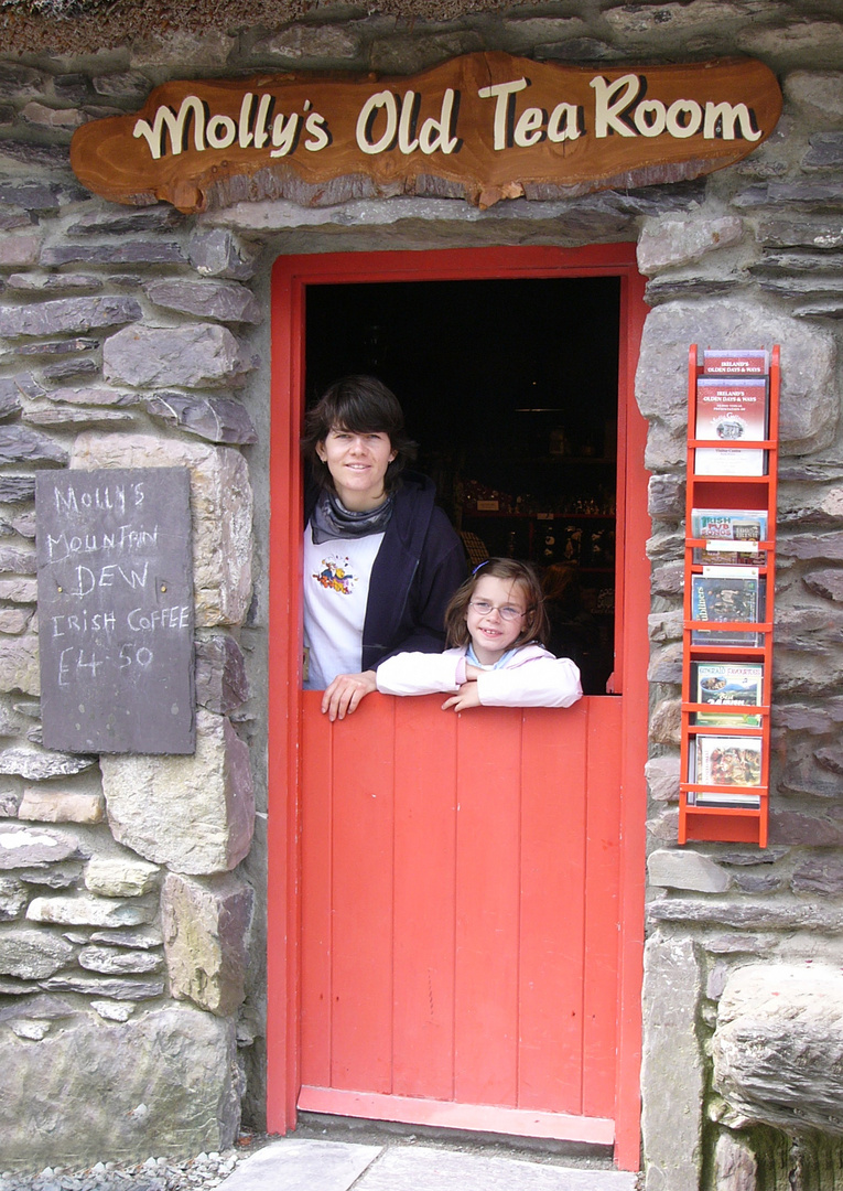 Fenster in der Türe - Irland