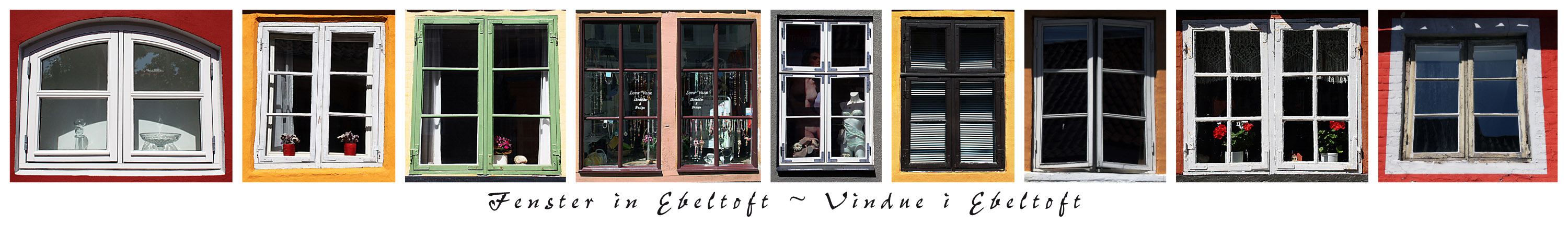 Fenster in Ebeltoft / Vindue i Ebeltoft (II)