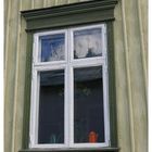 Fenster in Finnland.