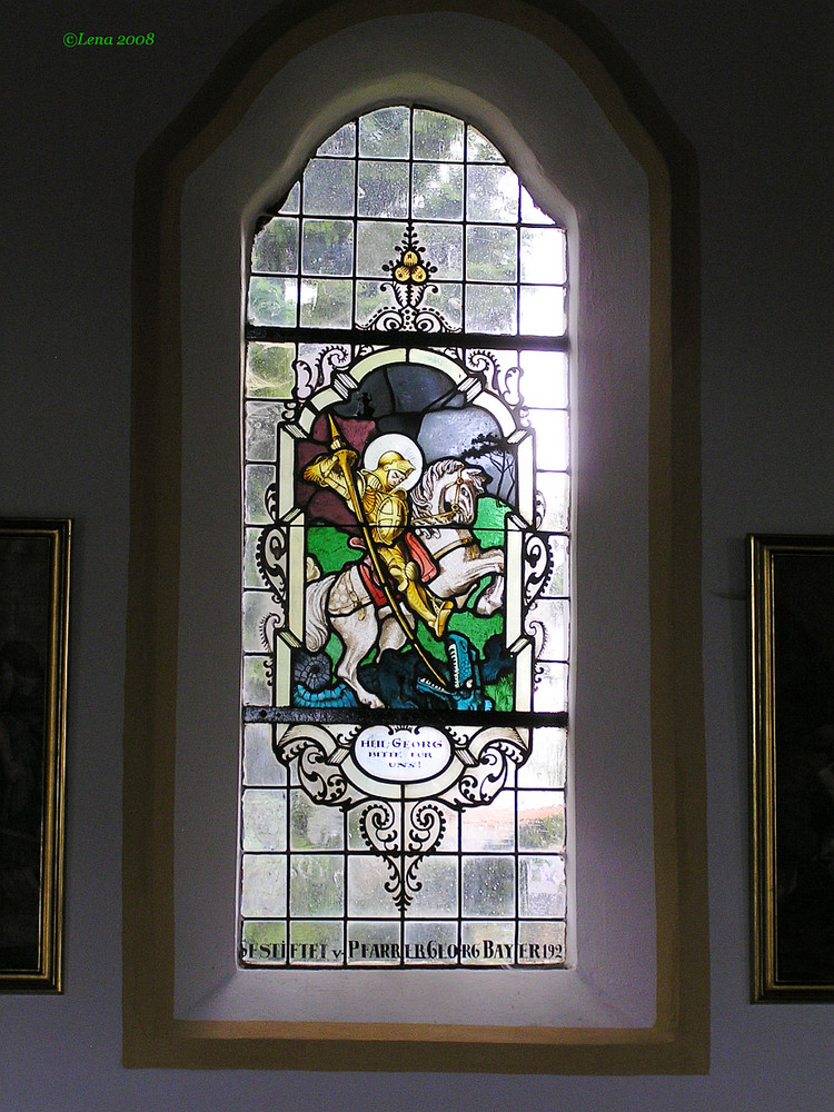 Fenster in Friedhofskirche