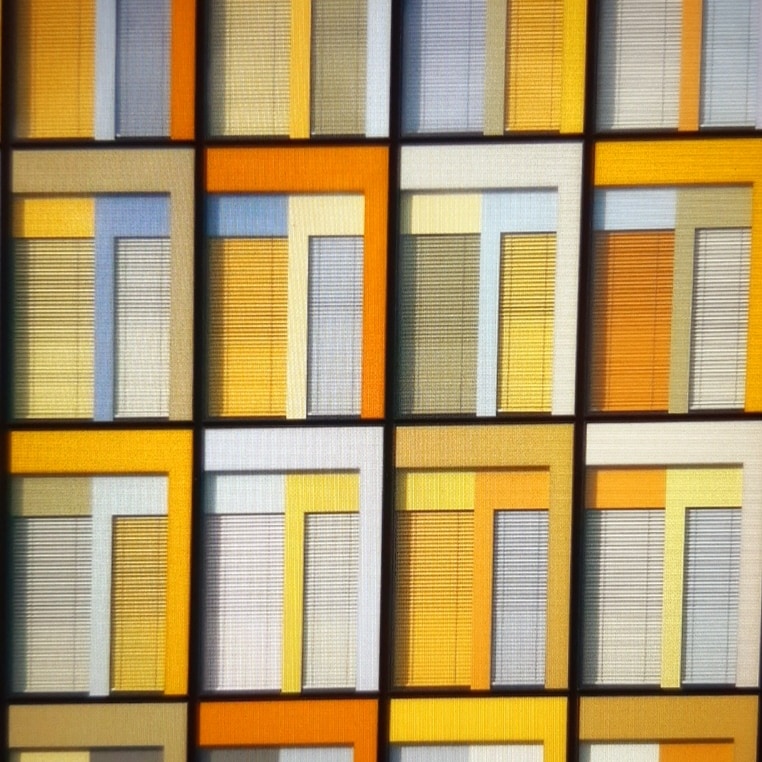 Fenster in gelb