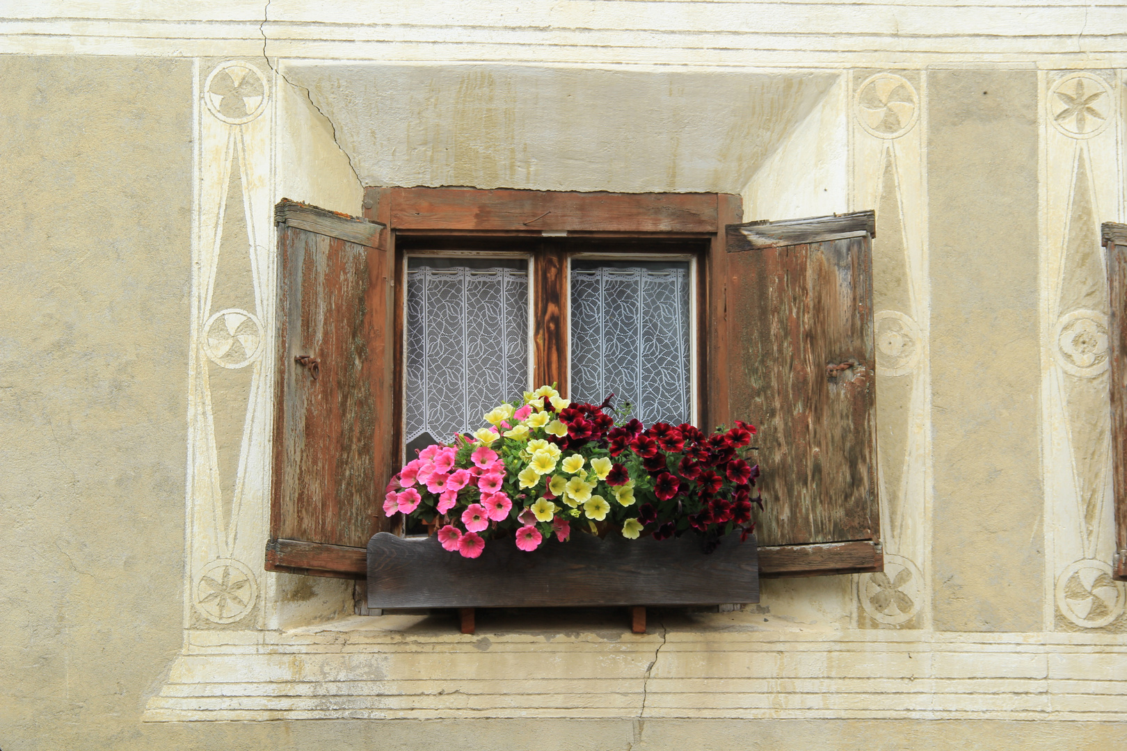 Fenster in Guarda