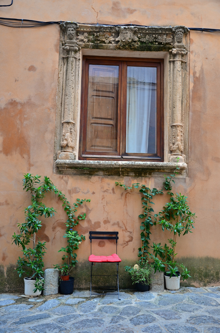 Fenster in Ibiza-Stadt