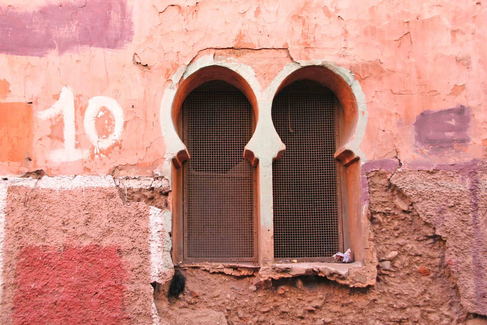 Fenster in Marrakesch