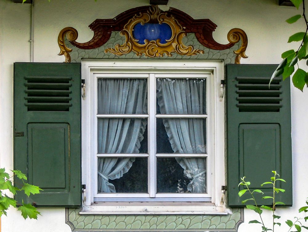 Fenster in Oberammergau