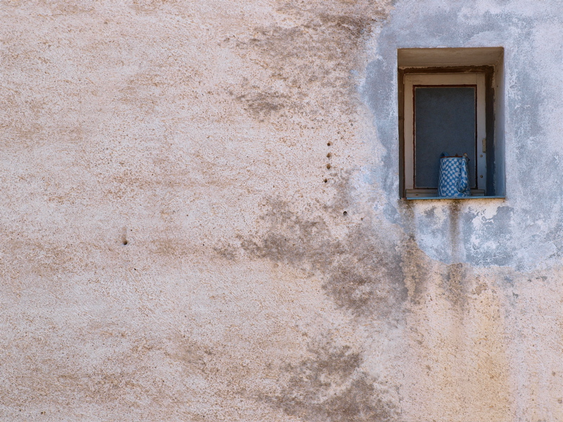 Fenster in Piana/Korsika