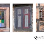 Fenster in Quedlinburg