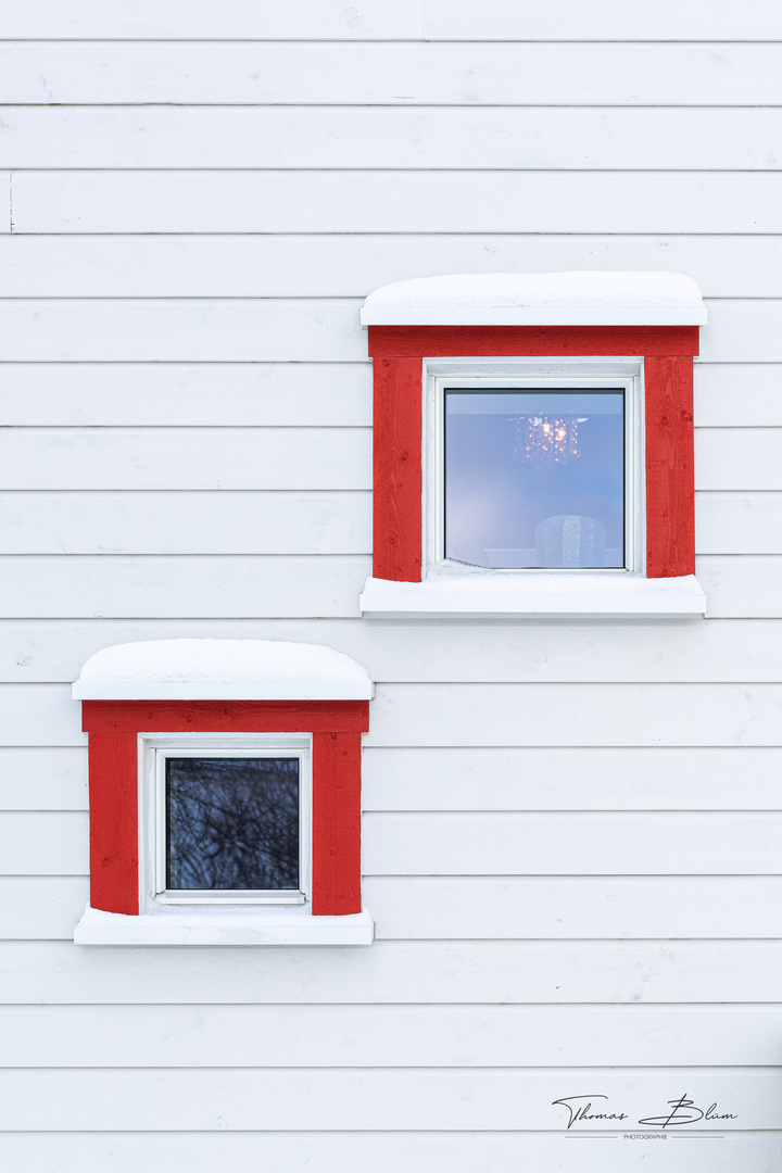 Fenster in Reine - Moskenes/Lofoten 2