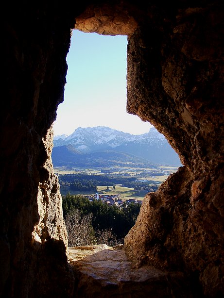 Fenster ins Voralpenland