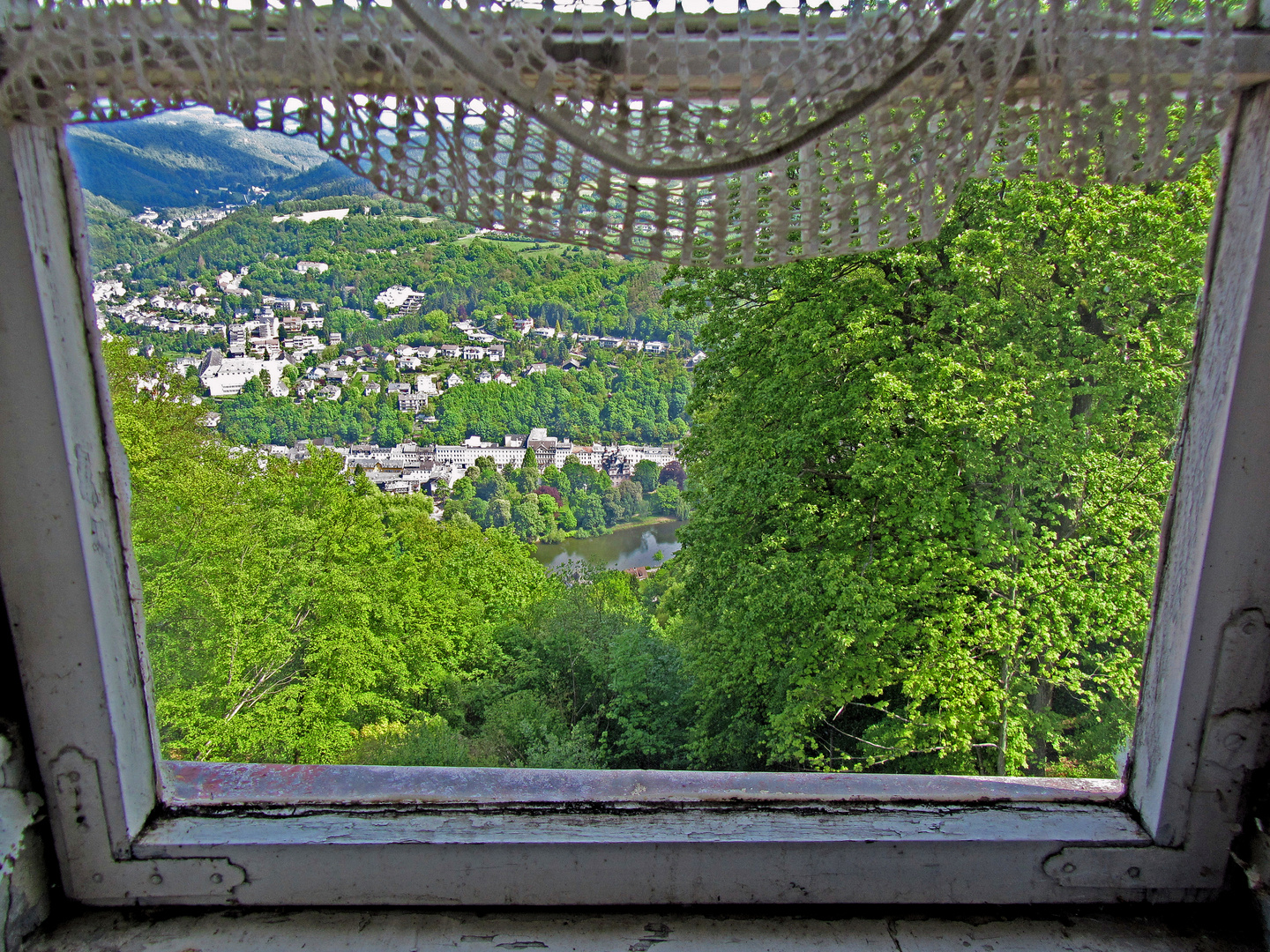 Fenster mit Aussicht