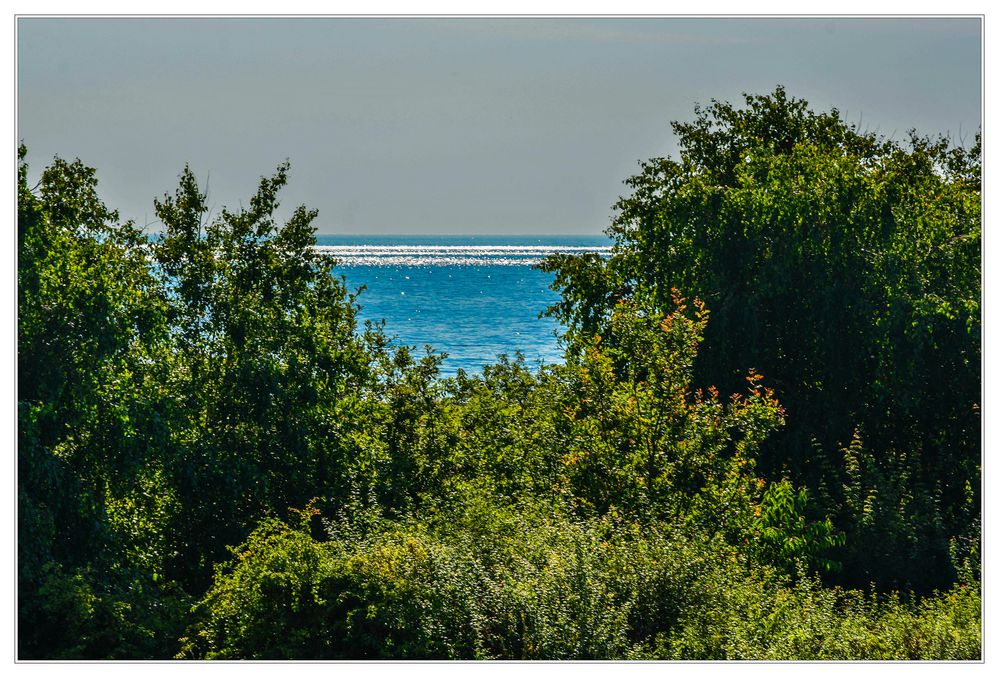 Fenster mit Meerblick