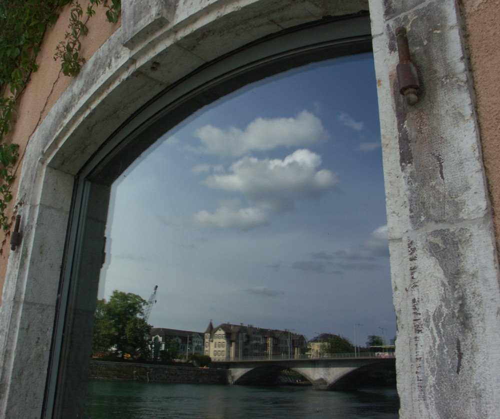 Fenster mit Spiegelbild