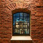 Fenster Speicherstadt spiegelung -2-