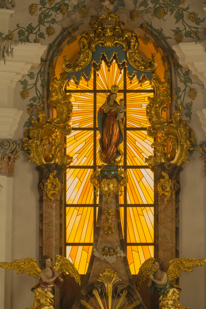 Fenster Stadtpfarrkirche in Viechtach