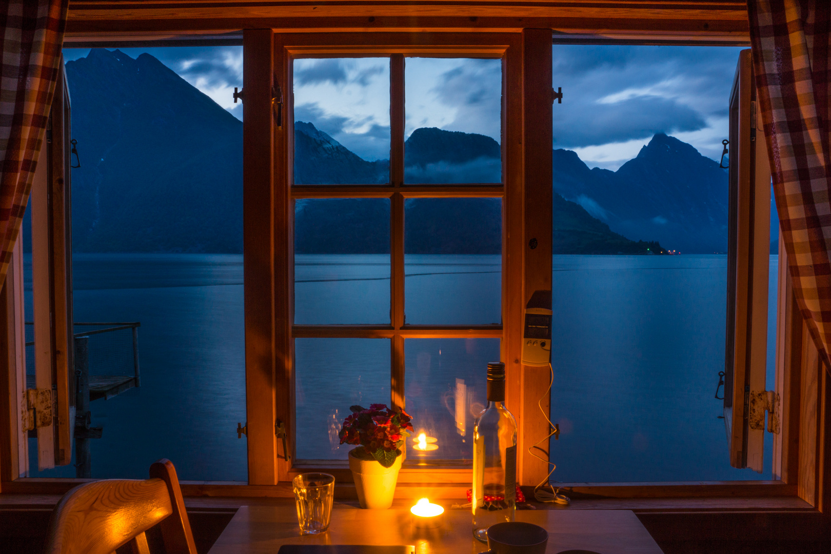 Fenster zum Fjord