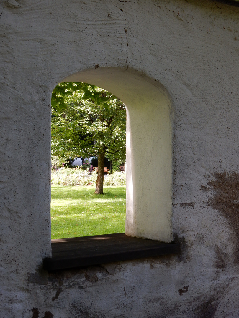 Fenster zum Garten