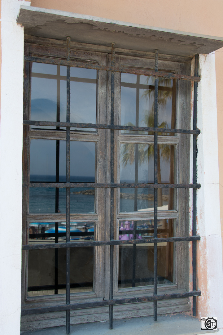 Fenster zum Strand