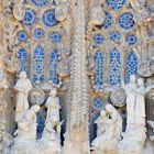 -Fensterausschnitt Sagrada Familia-