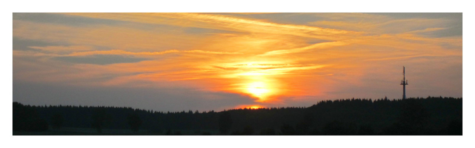 fensterblick am abend