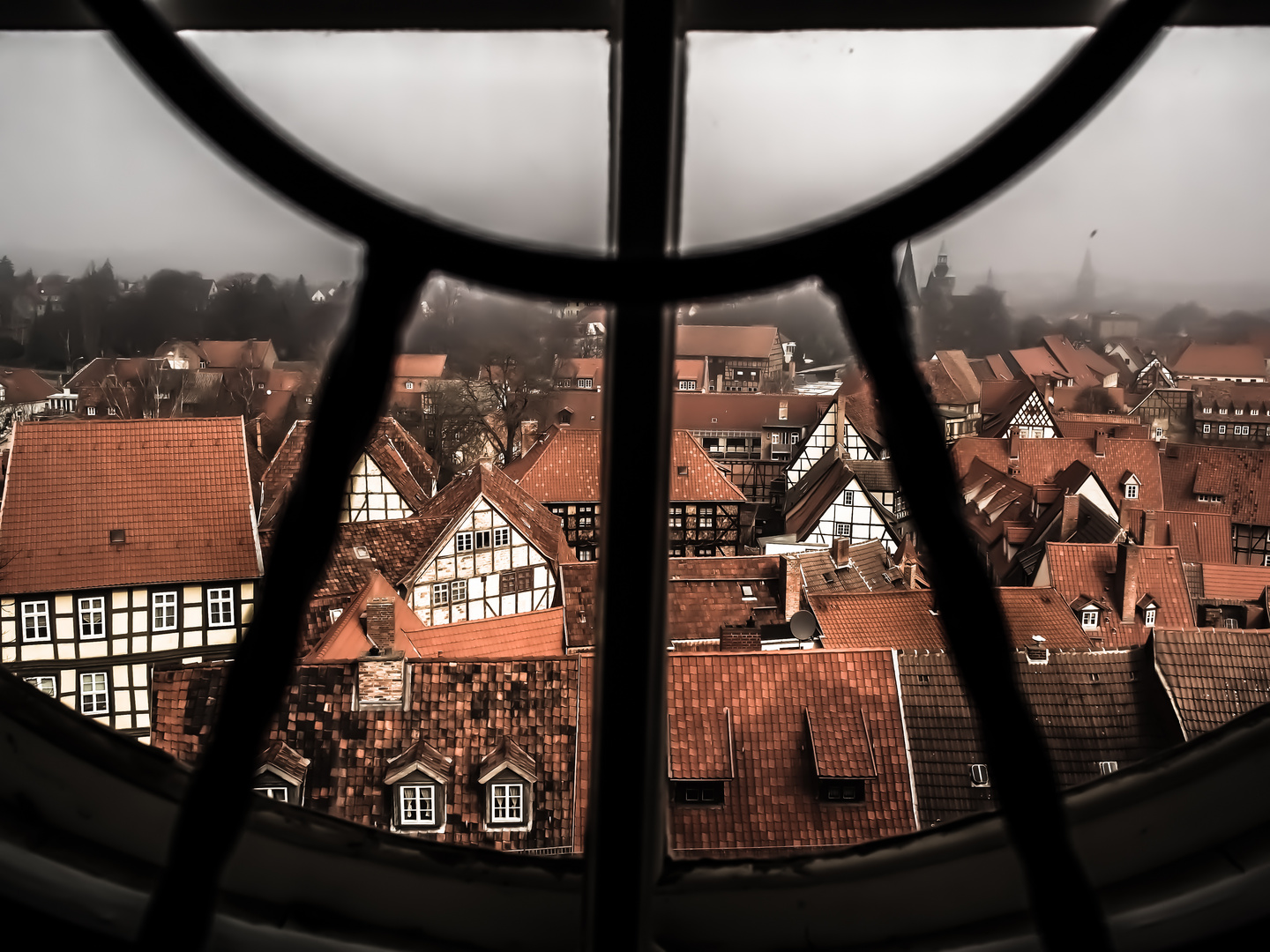 Fensterblick / View through a window