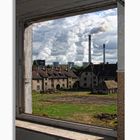 Fensterblick zur Ruhrpott-Siedlung...